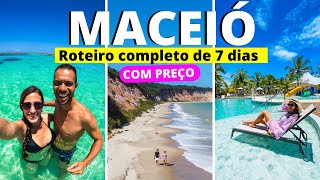 MACEIÓ ROTEIRO COMPLETO DE 7 DIAS COM PREÇO OQUE FAZER ONDE COMER ONDE SE HOSPEDAR PRAIAS ORLA [upl. by Enelad]