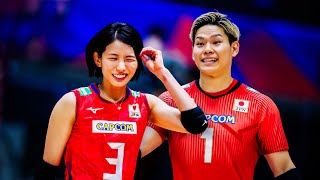 Yuji Nishida amp Sarina Koga  The Most Beautiful Volleyball Couple in the World [upl. by Rosella]