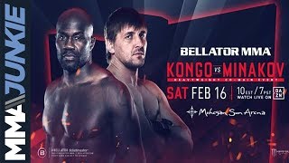 Bellator 216 Fight Breakdown Cheick Kongo vs Vitaly Minakov 2 [upl. by Ariayek]