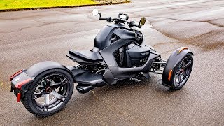 2019 CanAm Ryker 900 • 1st Ride amp Impressions  BikeReviews [upl. by Vez]