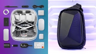 8 GENIALES ESTUCHES y MOCHILAS TECH en AMAZON y ALIEXPRESS [upl. by Eybbob]