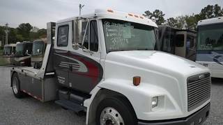 SOLD 1998 Western Hauler Custom Toter Truck Freightliner 83 Cummins Diesel 29900 [upl. by Ilzel]