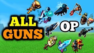 All New Weapons Review from 241  Pixel Gun 3D [upl. by Yrannav154]