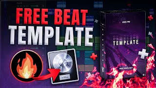 FREE BEAT TEMPLATE  Logic Pro X Tutorial  Download [upl. by Sone]