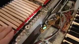 Wurlitzer 200A Electric Piano  Amplifier Removal [upl. by Solracsiul]