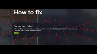 How to fix the error quotCURL error code 7quot on FiveM server [upl. by Ydde376]