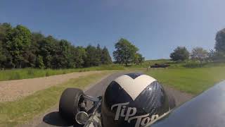 Harewood Speed Hillclimb VSCC Event 362023 Onboard F5000 Cooper T90 [upl. by Euqor585]