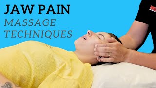 Unlock Jaw Pain Relief Effective TMJ Massage Techniques and Tips [upl. by Adyela]