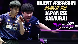 Tomokazu Harimoto vs Lin Yun Ju  Assassinate the Samurai WTT Champions Chongqing 2024 PPTV Review [upl. by Niffirg422]