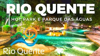 Rio Quente  Hot Park  Viagem Parque das Águas Tudo que você precisa saber Melhor hotel e Piscina [upl. by Longwood]