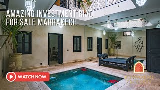 Amazing Investment Riad For Sale Marrakech [upl. by Brocklin]