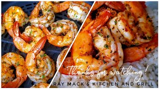 The BEST Air Fryer SHRIMP Recipe EVER  Ray Macks Kitchen and Grill [upl. by Atinat]