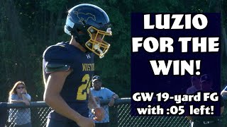 Marlboro 22 Freehold Township 21  Week 5 Highlights  Max Luzio GW FG with 05 left [upl. by Harty]