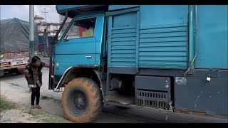 Tilt test’ how much it can flex camper truck chetanvlogs [upl. by Sweyn]