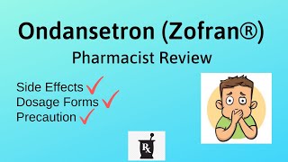 Ondansetron Zofran®  Ondansetron Side Effects Uses Precaution [upl. by Malynda652]