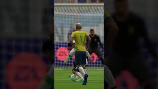 Argentina vs Brazil  World Cup Qualifiers 2026  Football Shorts Highlights  FC 24 shorts [upl. by Domini928]