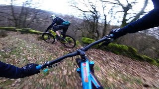 Hebden Bridge  Todmorden  Crazy Mountain bike [upl. by Drhcir]