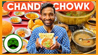 Ultimate Chandni Chowk Breakfast Tour  Delhi Street Food  Veggie Paaji [upl. by Montano]