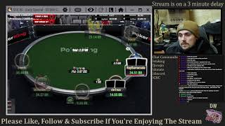 Staked Poker Player Plays Poker Tournaments  MicroLowMid Stakes [upl. by Nilesoj250]