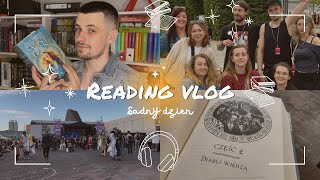 Sądny dzień Pyrkon i pierwsze dni lata ☀️😎  READING VLOG 📖🎞️ [upl. by Ydroj]