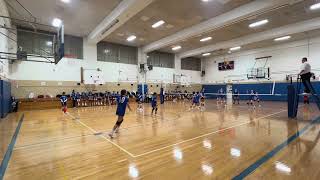 Herricks vs Roslyn 7th grade girl volleyball Set 4 December 2nd [upl. by Aleacem]