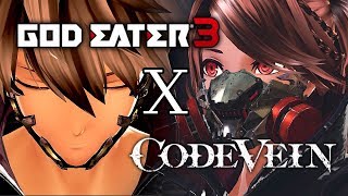 GOD EATER 3 New CODE VEIN Costumes amp Time Attack missions [upl. by Nossyla]