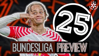 Bundesliga Preview 25  Predictions Aufstellungen amp Topspieler🏆🔥 [upl. by Fergus254]