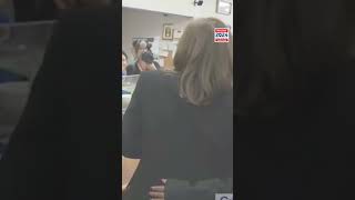 Kamala Harris Visits Puerto Rican Restaurant In Reading Pennsylvania [upl. by Sabec]