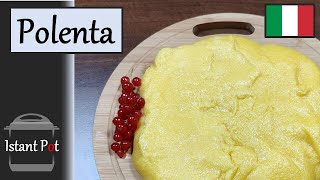 Instant Pot  Come fare la Polenta [upl. by Jada836]