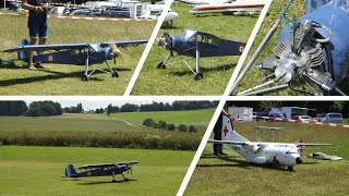 Fieseler Storch amp Transall C160  stürzt ab  Transall crashes [upl. by Janicki]