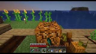 Halloween Timelapse Party  Lets Play Minecraft 121  Midnight Minecraft 119 [upl. by Adnirod432]