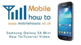 How To Download amp Install An App  Samsung Galaxy S4 Mini [upl. by Nagem822]