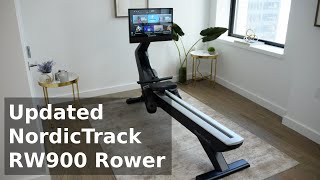 NordicTrack RW900 Rower with new iFit 20 [upl. by Lucilla]