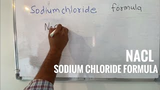 sodium chloride formula  inorganic chemistry [upl. by Cilegna]