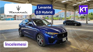 Maserati Levante 20 Hybrid GT İncelemesiİtalyan Güzelliği [upl. by Oijres378]