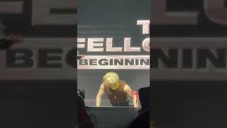 yeosang push ups  ateez Atlanta concert [upl. by Norrv]