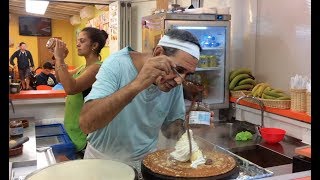 Julio The King Of Crepes Alcudia Mallorca [upl. by Werdna]