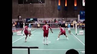 Takraw  Seagames 2007 THA vs PHL [upl. by Haelak]