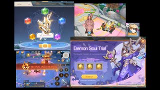 Guardians of Cloudia  Level 78  Artifact Feature  Demon Soul Trial Event [upl. by Drislane]