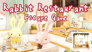 Escape Game Rabbit Restaurant【Hiboshi PandaStudio】  攻略 Walkthrough  脫出 [upl. by Resarf]