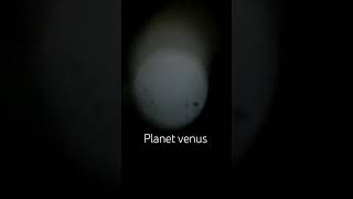 Planet Venus seen by me today by Meade infinity refractor telescope meade birthofvenus [upl. by Jabon]