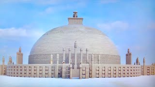 Amravati Stupa  The Great Shrine at Amaravati Animation  British Museum [upl. by Nowaj]