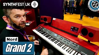 SynthfestUK 24 Exploring the Nord Grand 2 with Headline Audio [upl. by Giarla]