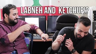 Who Knows Lebanon Better Disgusting Lebanese Food Challenge [upl. by Zebe]