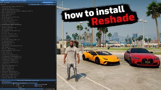 How to install Reshade in GTA 5  How to Improve Graphics in GTA 5 for FREE [upl. by Namrac]