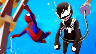 VENOM IMPAILED by Spiderman Human Fall Flat [upl. by Zamir193]