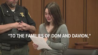 Mackenzie Shirilla gives tearful statement before sentenced in deadly Strongsville crash [upl. by Sirron]