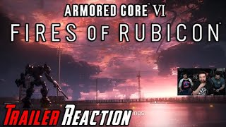 Armored Core 6  Gameplay Trailer Reaction [upl. by Nwahsid]