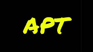 APT intro sped up version CapCut edit [upl. by Genovera563]