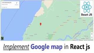 Implement Google Map with Marker in React JS  Change Latitude and Longitude in React js [upl. by Alvin]